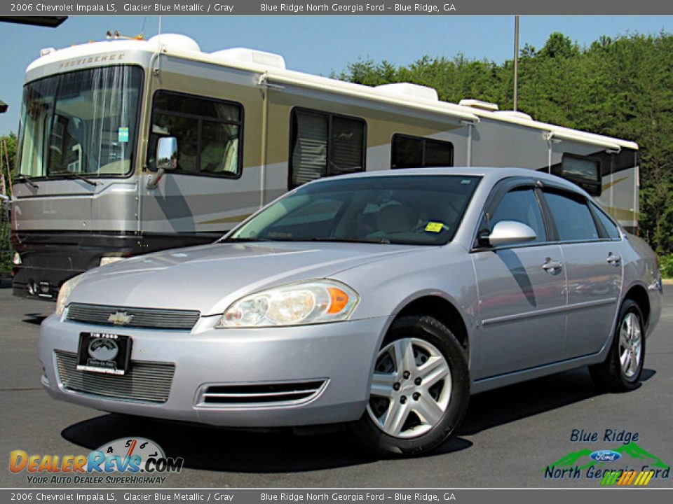 2006 Chevrolet Impala LS Glacier Blue Metallic / Gray Photo #1