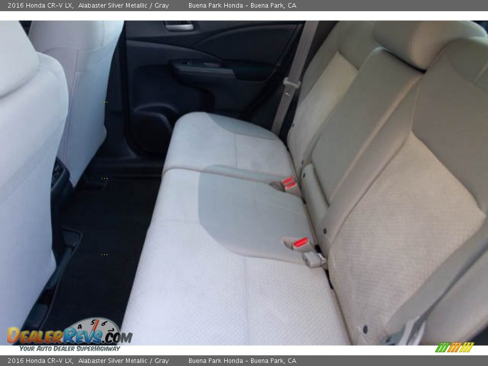 2016 Honda CR-V LX Alabaster Silver Metallic / Gray Photo #4