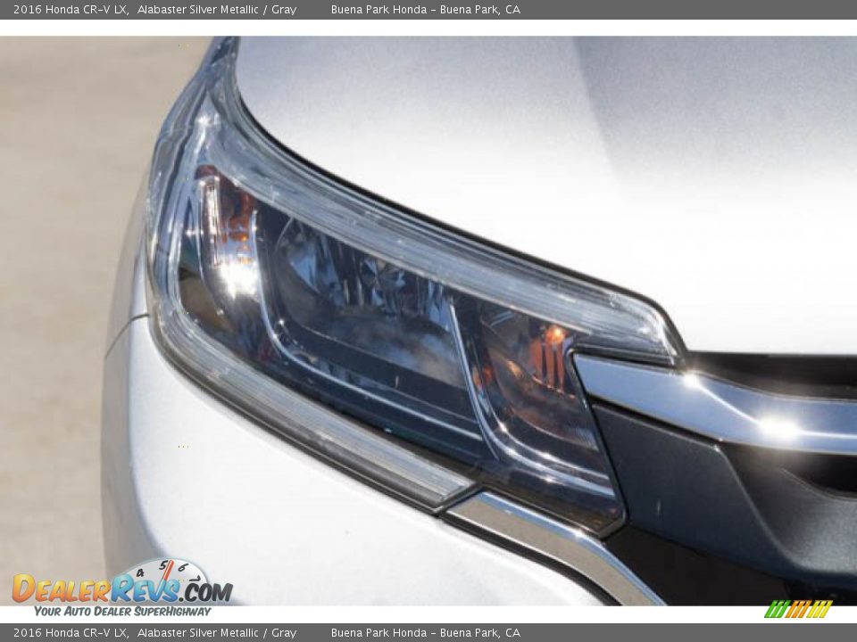 2016 Honda CR-V LX Alabaster Silver Metallic / Gray Photo #8