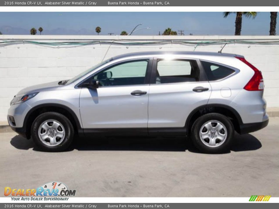 2016 Honda CR-V LX Alabaster Silver Metallic / Gray Photo #10