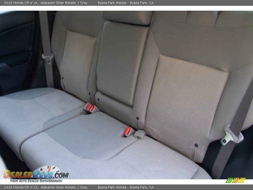 2016 Honda CR-V LX Alabaster Silver Metallic / Gray Photo #16