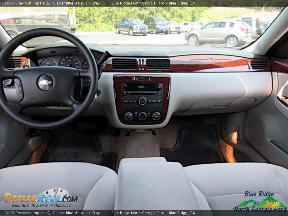 2006 Chevrolet Impala LS Glacier Blue Metallic / Gray Photo #15