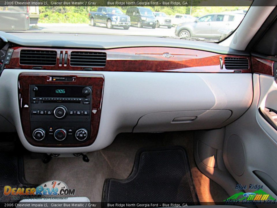 2006 Chevrolet Impala LS Glacier Blue Metallic / Gray Photo #16