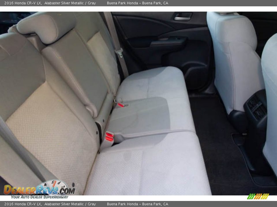 2016 Honda CR-V LX Alabaster Silver Metallic / Gray Photo #18