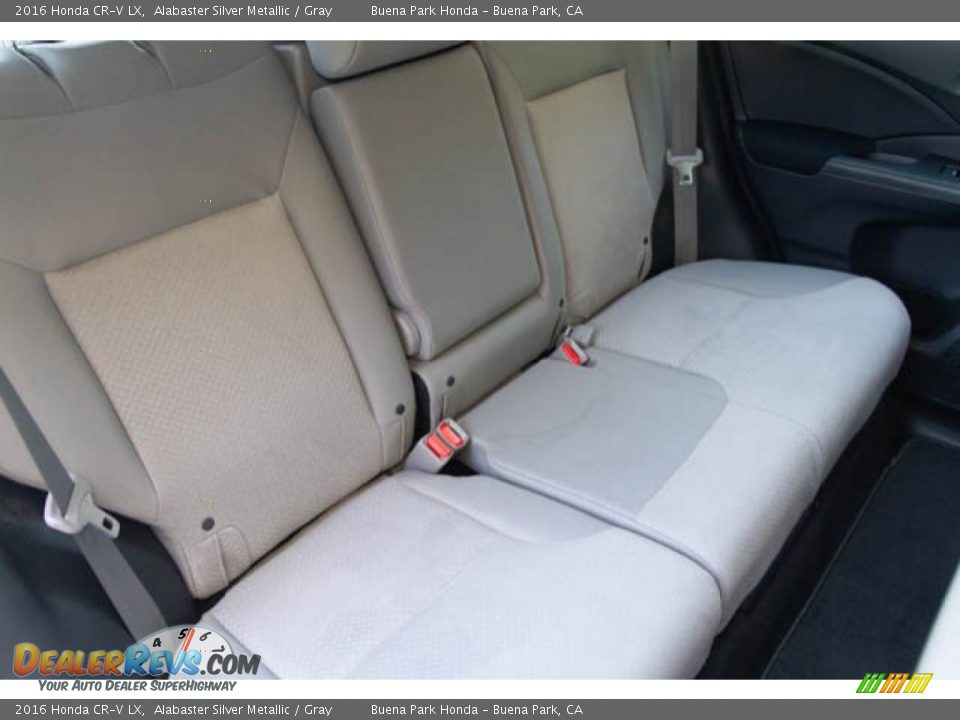 2016 Honda CR-V LX Alabaster Silver Metallic / Gray Photo #19