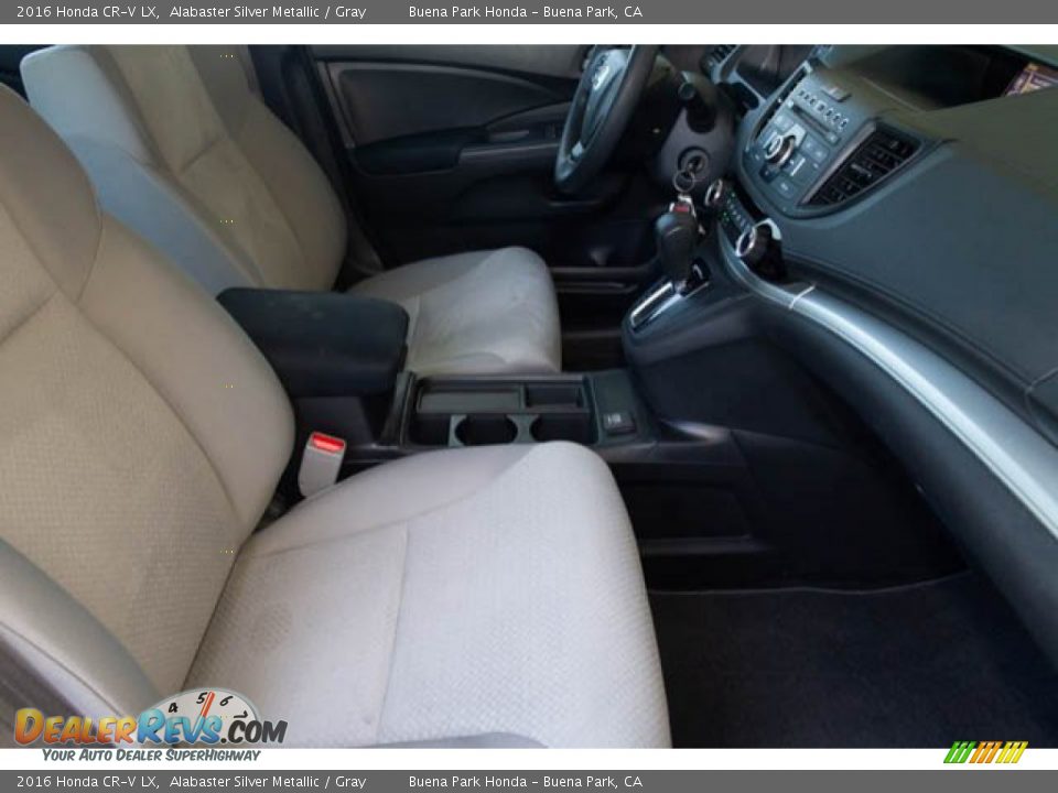 2016 Honda CR-V LX Alabaster Silver Metallic / Gray Photo #20