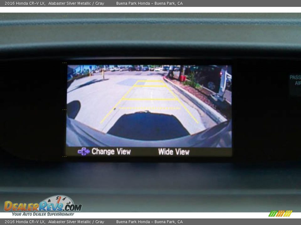 2016 Honda CR-V LX Alabaster Silver Metallic / Gray Photo #23