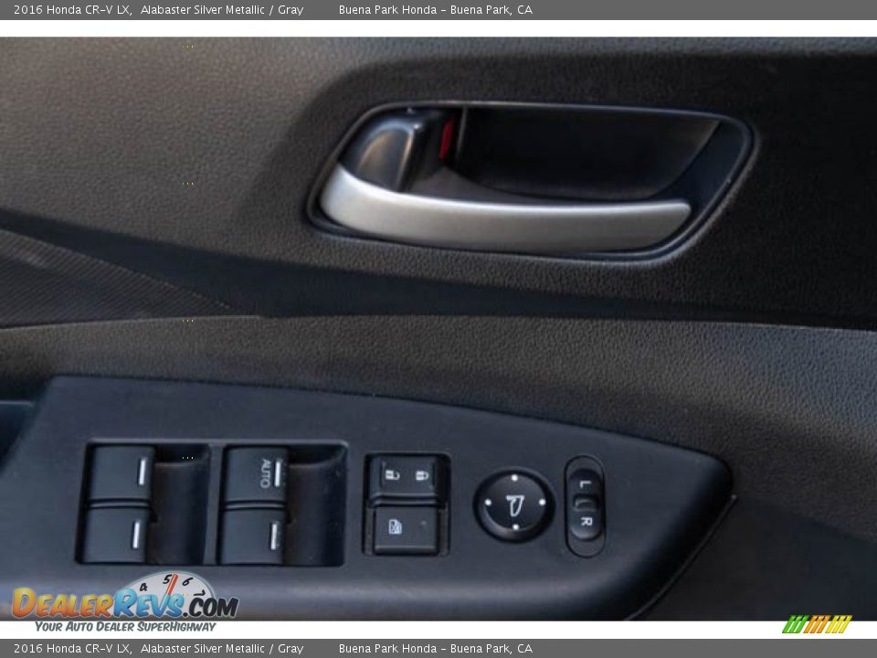 2016 Honda CR-V LX Alabaster Silver Metallic / Gray Photo #26