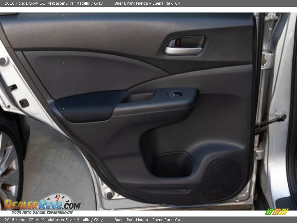 2016 Honda CR-V LX Alabaster Silver Metallic / Gray Photo #27
