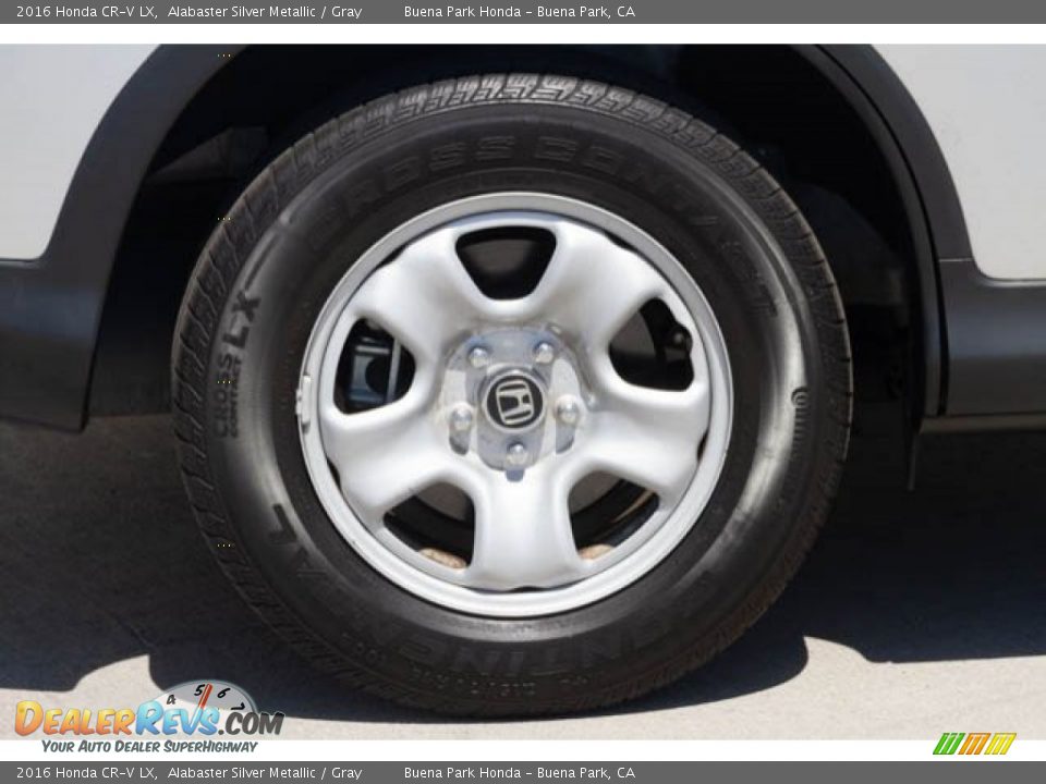 2016 Honda CR-V LX Alabaster Silver Metallic / Gray Photo #30