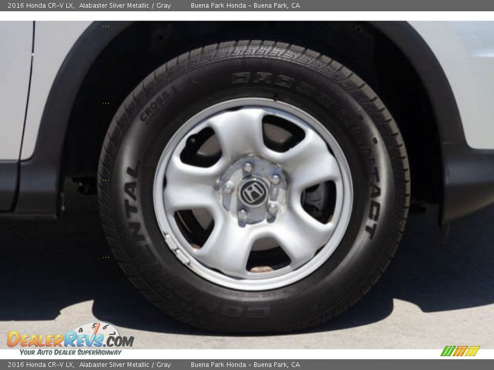 2016 Honda CR-V LX Alabaster Silver Metallic / Gray Photo #31