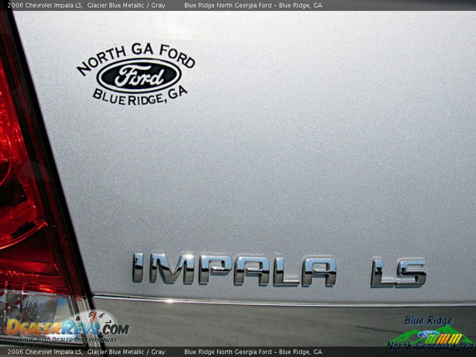 2006 Chevrolet Impala LS Glacier Blue Metallic / Gray Photo #31