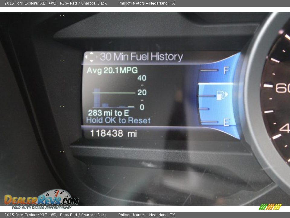 2015 Ford Explorer XLT 4WD Ruby Red / Charcoal Black Photo #18