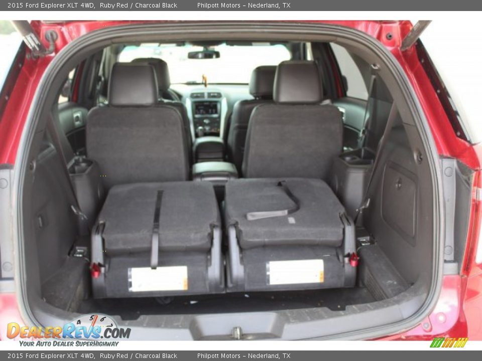 2015 Ford Explorer XLT 4WD Ruby Red / Charcoal Black Photo #25