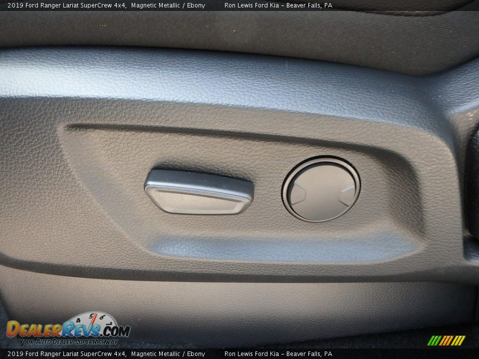 2019 Ford Ranger Lariat SuperCrew 4x4 Magnetic Metallic / Ebony Photo #11