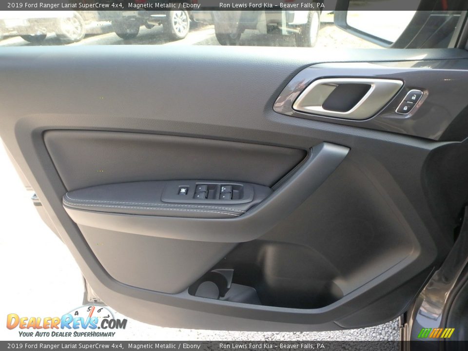 2019 Ford Ranger Lariat SuperCrew 4x4 Magnetic Metallic / Ebony Photo #15