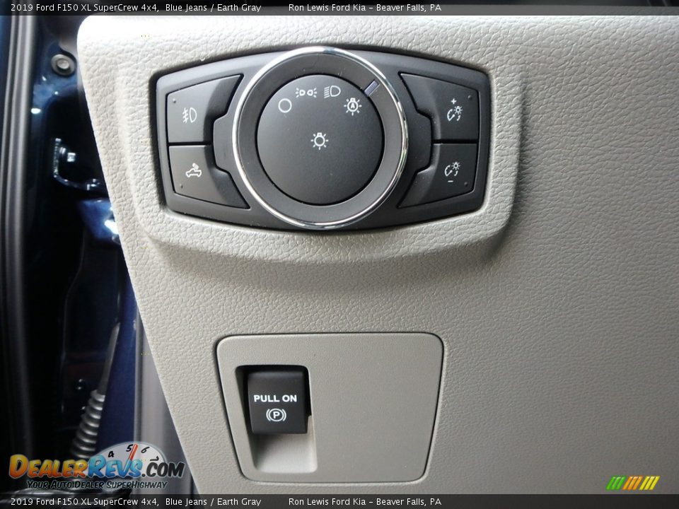 2019 Ford F150 XL SuperCrew 4x4 Blue Jeans / Earth Gray Photo #15