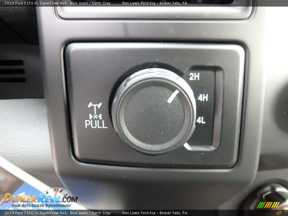 2019 Ford F150 XL SuperCrew 4x4 Blue Jeans / Earth Gray Photo #17