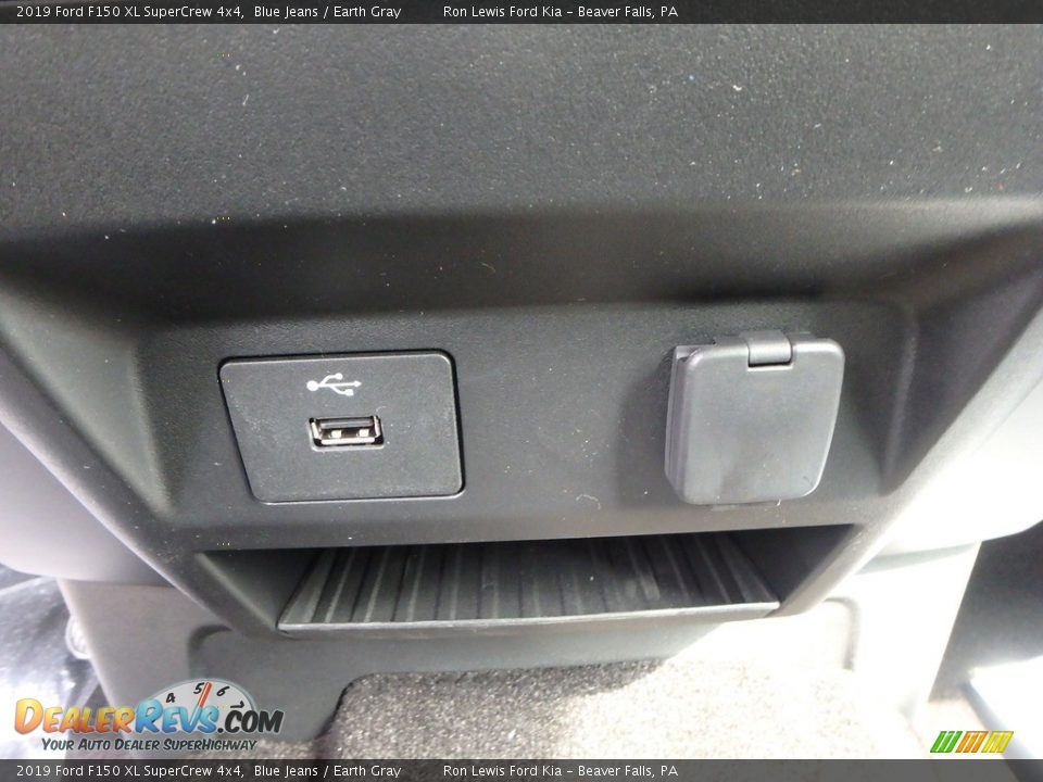 2019 Ford F150 XL SuperCrew 4x4 Blue Jeans / Earth Gray Photo #18