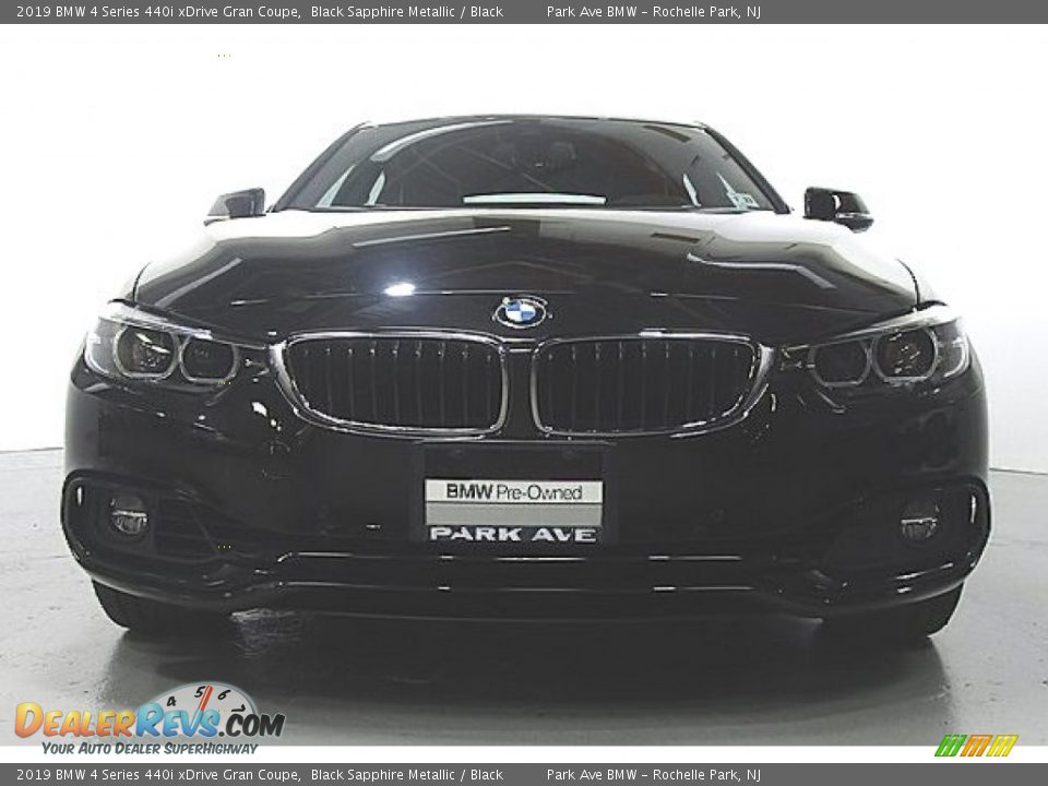 2019 BMW 4 Series 440i xDrive Gran Coupe Black Sapphire Metallic / Black Photo #5
