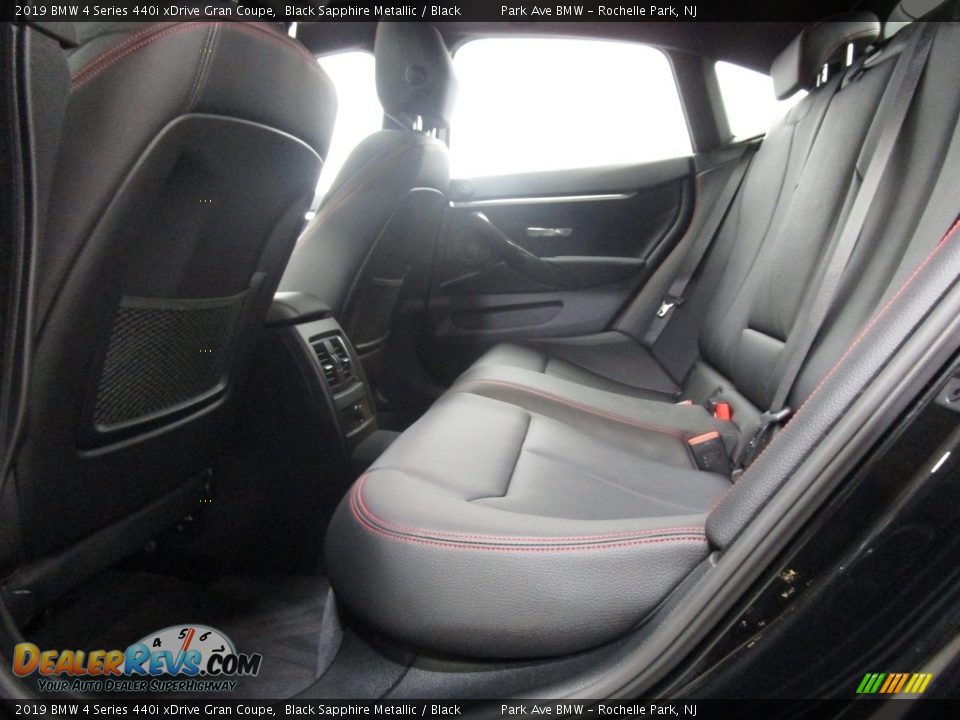 2019 BMW 4 Series 440i xDrive Gran Coupe Black Sapphire Metallic / Black Photo #11