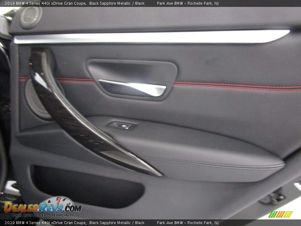 2019 BMW 4 Series 440i xDrive Gran Coupe Black Sapphire Metallic / Black Photo #15