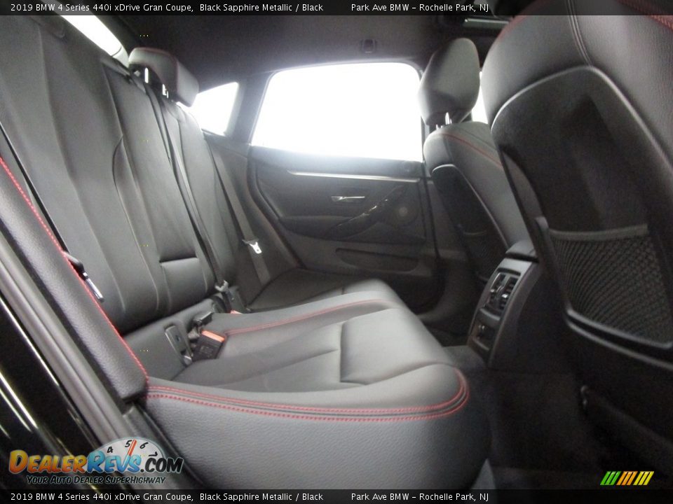 2019 BMW 4 Series 440i xDrive Gran Coupe Black Sapphire Metallic / Black Photo #17