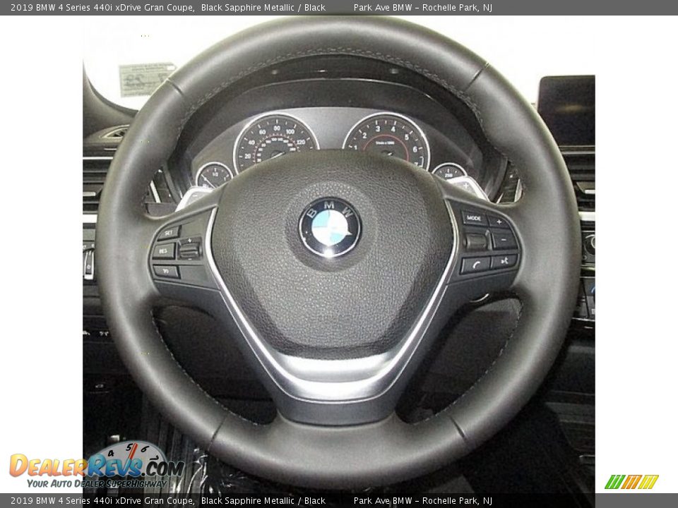 2019 BMW 4 Series 440i xDrive Gran Coupe Black Sapphire Metallic / Black Photo #22
