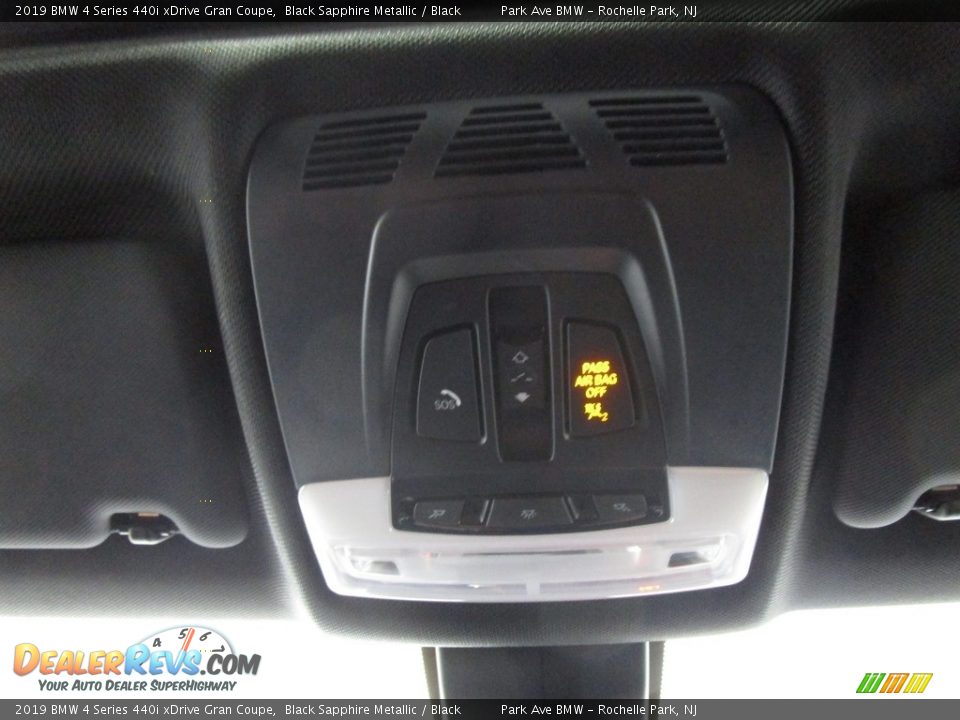 2019 BMW 4 Series 440i xDrive Gran Coupe Black Sapphire Metallic / Black Photo #26