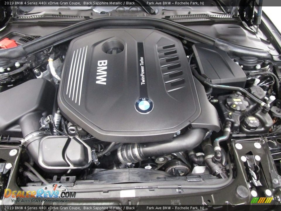 2019 BMW 4 Series 440i xDrive Gran Coupe Black Sapphire Metallic / Black Photo #29