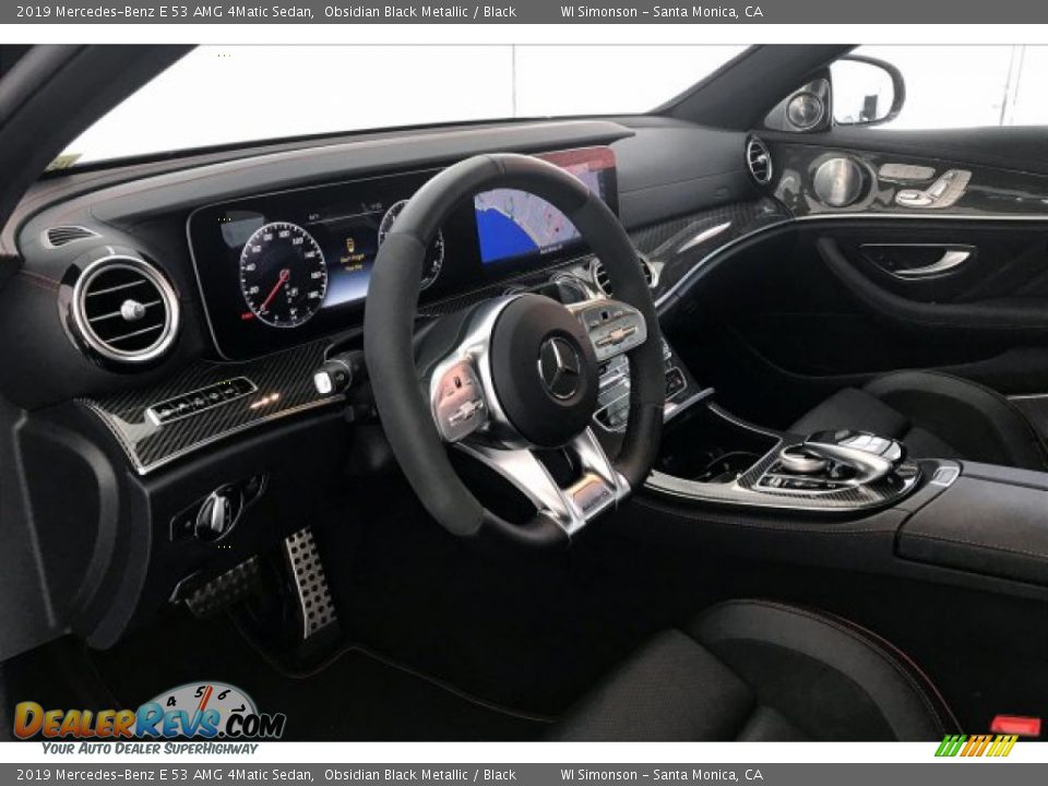 2019 Mercedes-Benz E 53 AMG 4Matic Sedan Obsidian Black Metallic / Black Photo #4