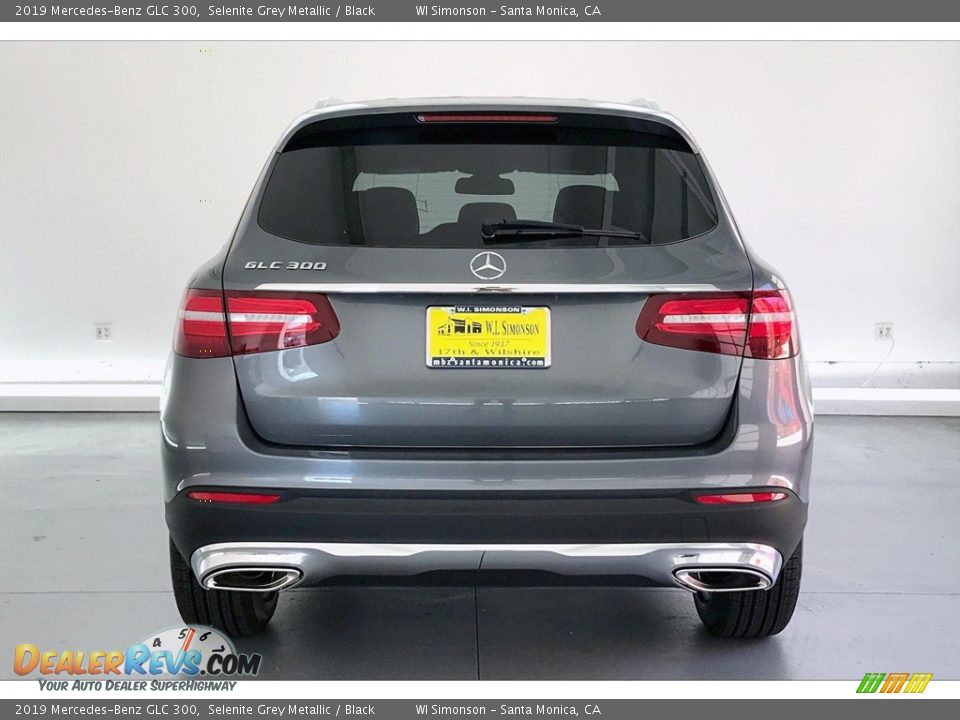 2019 Mercedes-Benz GLC 300 Selenite Grey Metallic / Black Photo #3