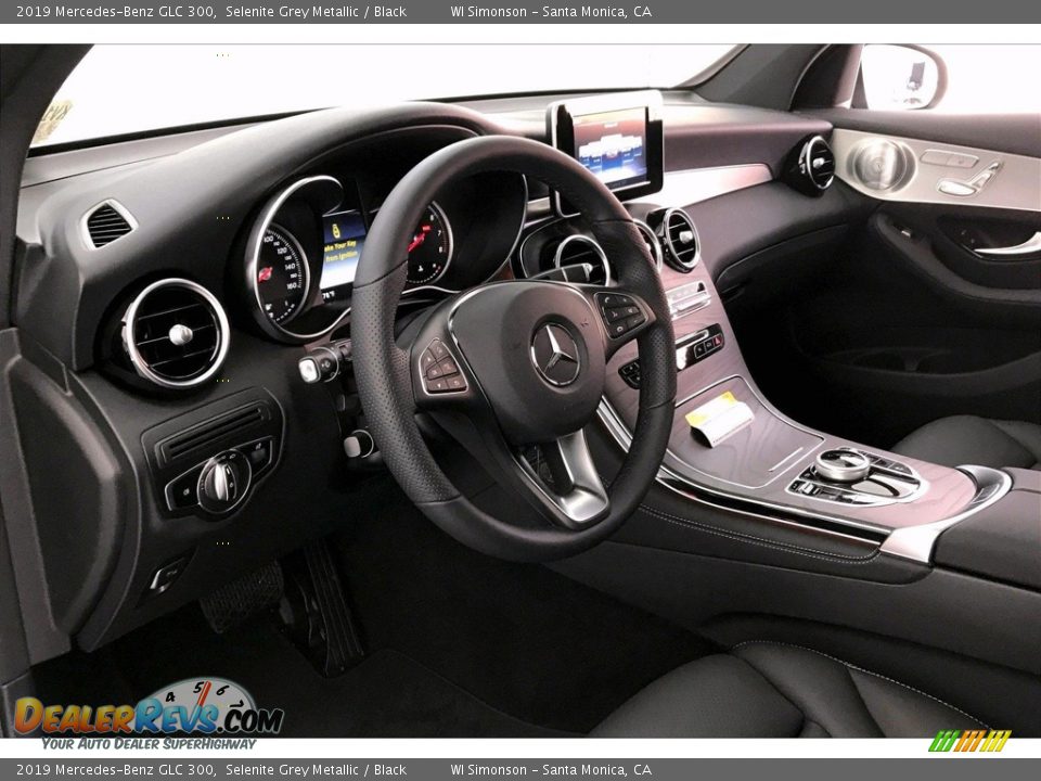 2019 Mercedes-Benz GLC 300 Selenite Grey Metallic / Black Photo #4