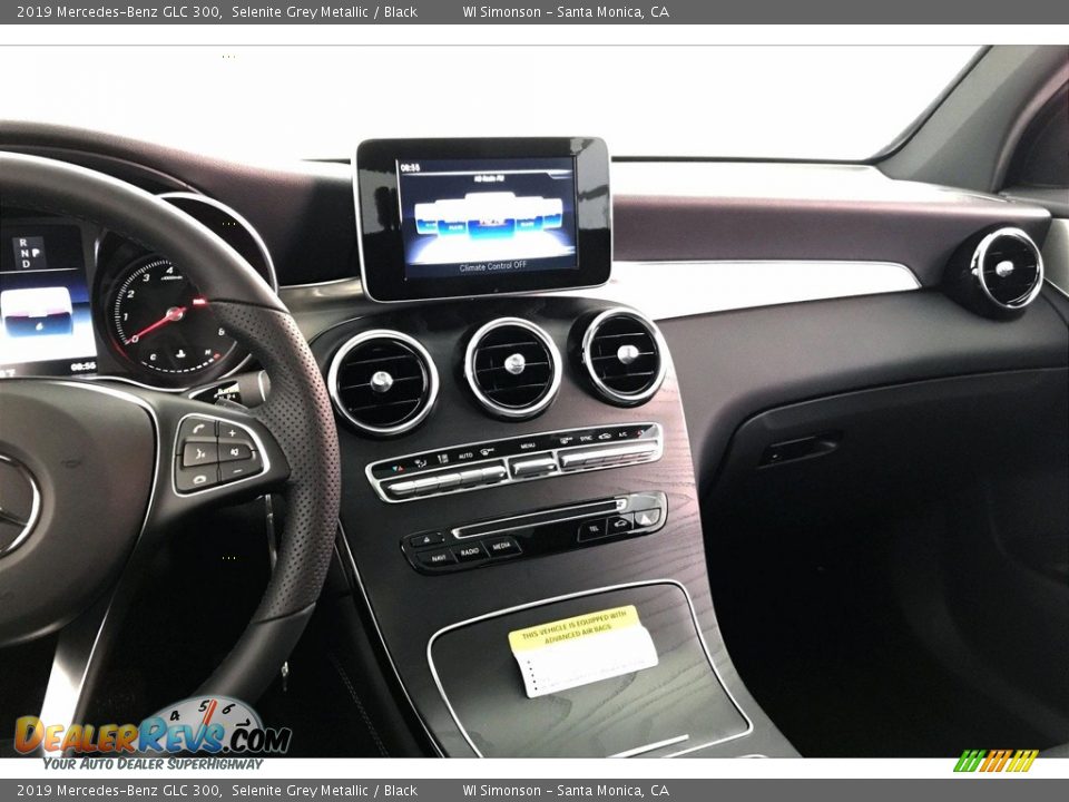 2019 Mercedes-Benz GLC 300 Selenite Grey Metallic / Black Photo #6