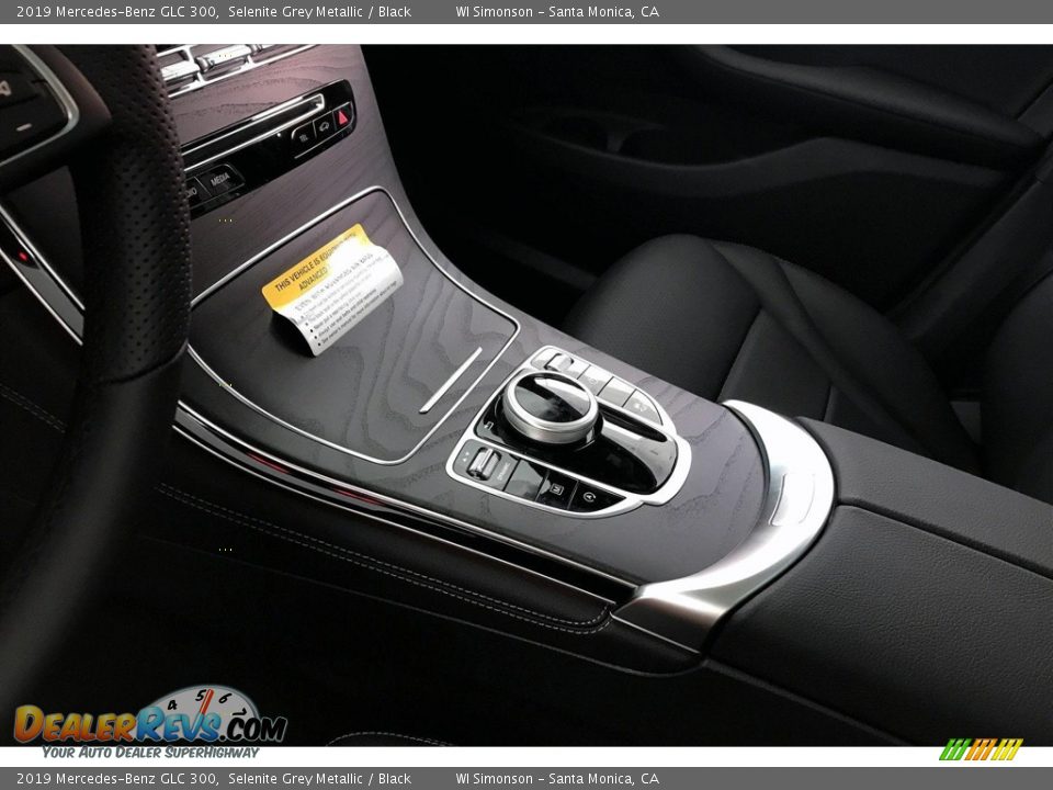 2019 Mercedes-Benz GLC 300 Selenite Grey Metallic / Black Photo #7