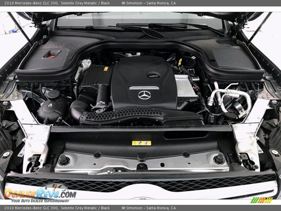 2019 Mercedes-Benz GLC 300 Selenite Grey Metallic / Black Photo #8