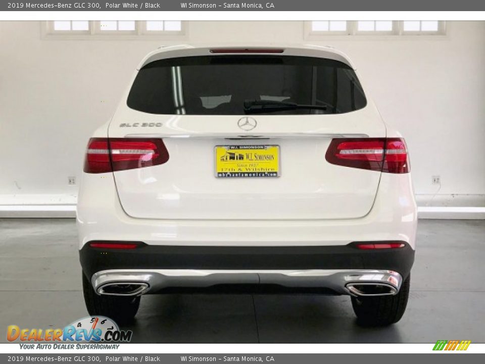 2019 Mercedes-Benz GLC 300 Polar White / Black Photo #3