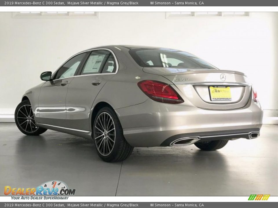 2019 Mercedes-Benz C 300 Sedan Mojave Silver Metallic / Magma Grey/Black Photo #2