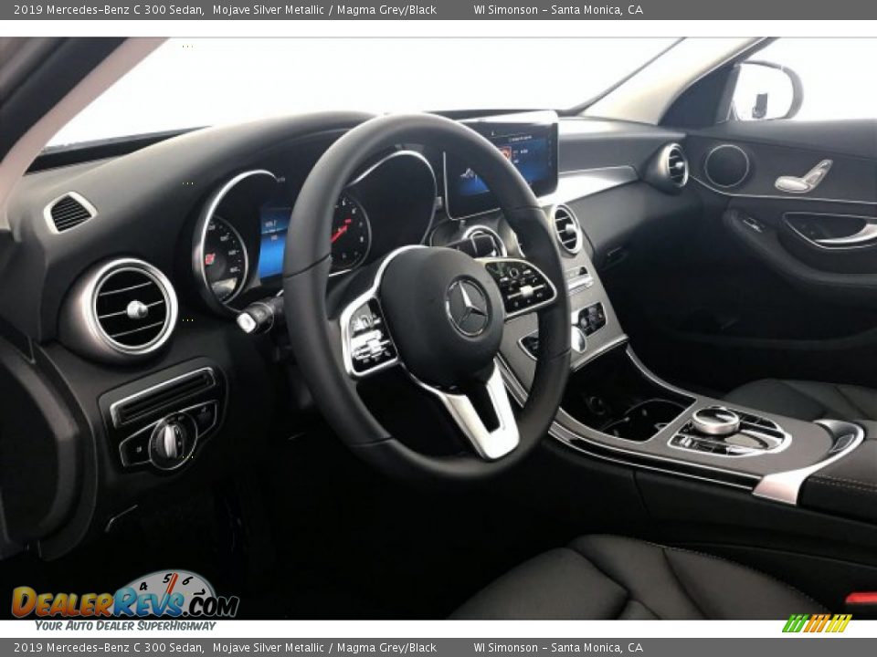 2019 Mercedes-Benz C 300 Sedan Mojave Silver Metallic / Magma Grey/Black Photo #4