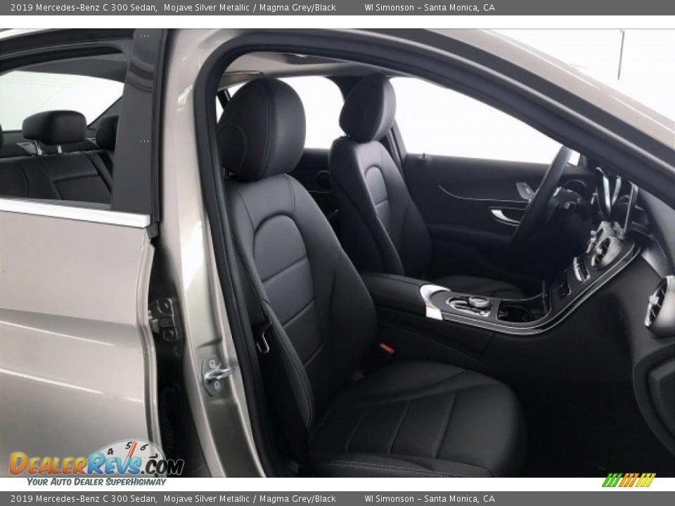2019 Mercedes-Benz C 300 Sedan Mojave Silver Metallic / Magma Grey/Black Photo #5