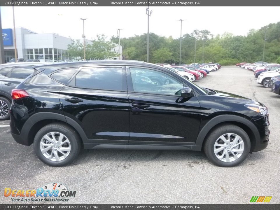 2019 Hyundai Tucson SE AWD Black Noir Pearl / Gray Photo #1