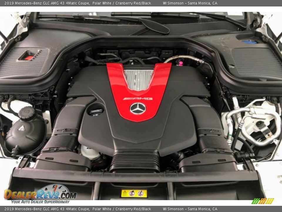 2019 Mercedes-Benz GLC AMG 43 4Matic Coupe 3.0 Liter AMG biturbo DOHC 24-Valve VVT V6 Engine Photo #8
