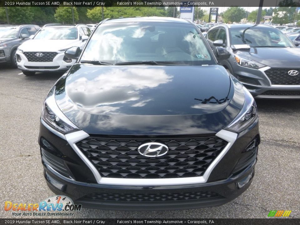2019 Hyundai Tucson SE AWD Black Noir Pearl / Gray Photo #4