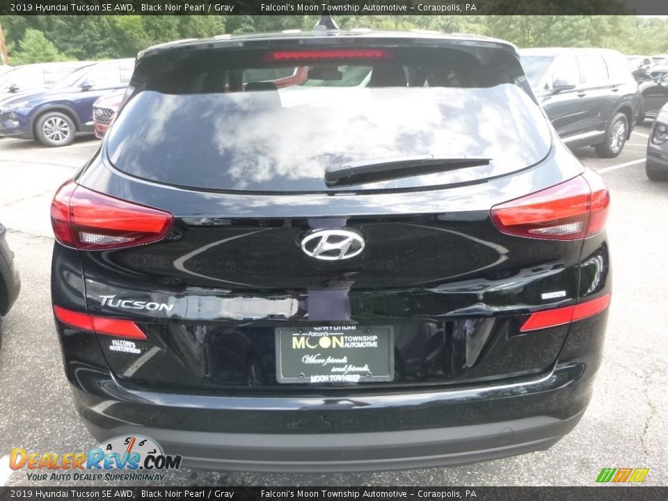 2019 Hyundai Tucson SE AWD Black Noir Pearl / Gray Photo #7