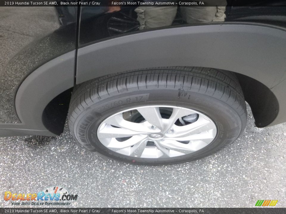 2019 Hyundai Tucson SE AWD Black Noir Pearl / Gray Photo #8