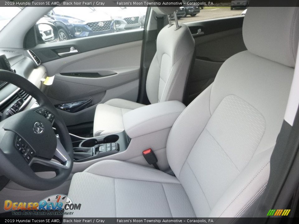 2019 Hyundai Tucson SE AWD Black Noir Pearl / Gray Photo #11