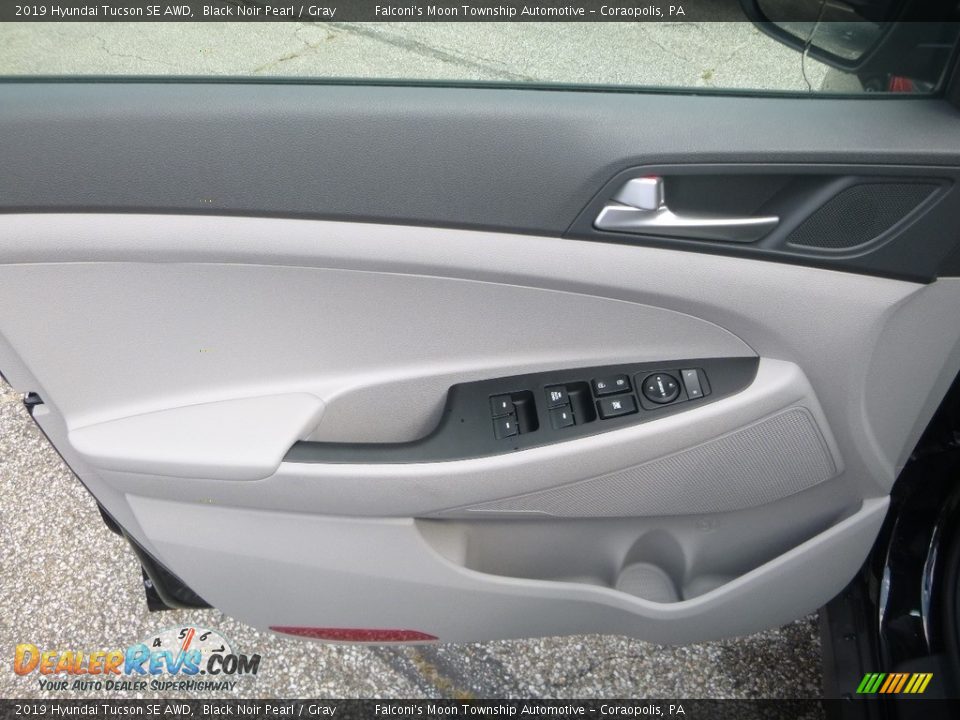 2019 Hyundai Tucson SE AWD Black Noir Pearl / Gray Photo #12