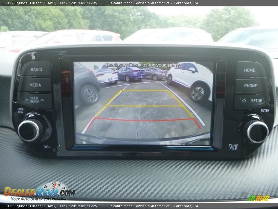 2019 Hyundai Tucson SE AWD Black Noir Pearl / Gray Photo #15