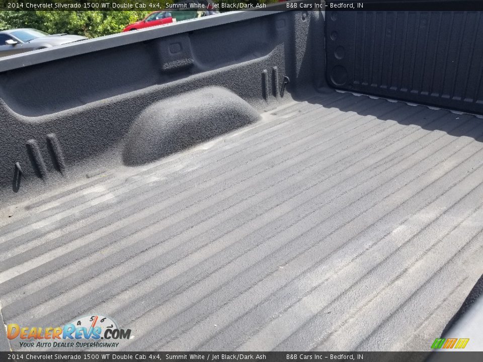 2014 Chevrolet Silverado 1500 WT Double Cab 4x4 Summit White / Jet Black/Dark Ash Photo #14