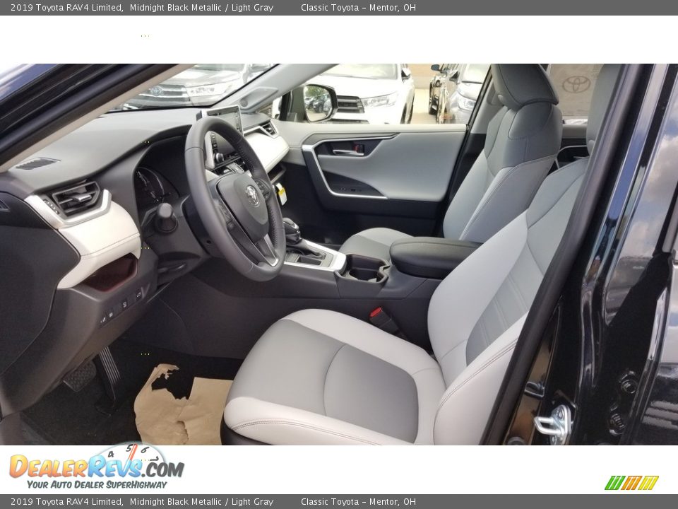 Light Gray Interior - 2019 Toyota RAV4 Limited Photo #2